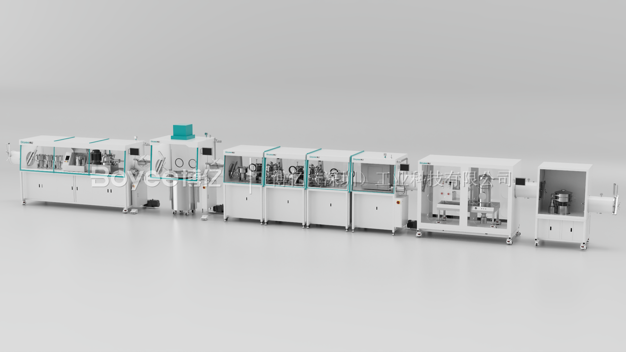 Boyee Industrial Solid-State Electrolyte Production Line | EPC Solutions for Complete Oxide and Sulfide Solid-State Electrolyte Production Lines and Large-Scale Manufacturing Solutions