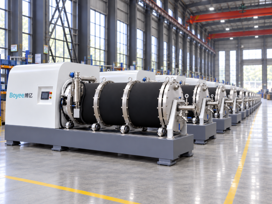 Bulk Shipment of 90L and 1,000L Nano Bead Mills | Boyee New Energy Materials Equipment Continues to Deliver