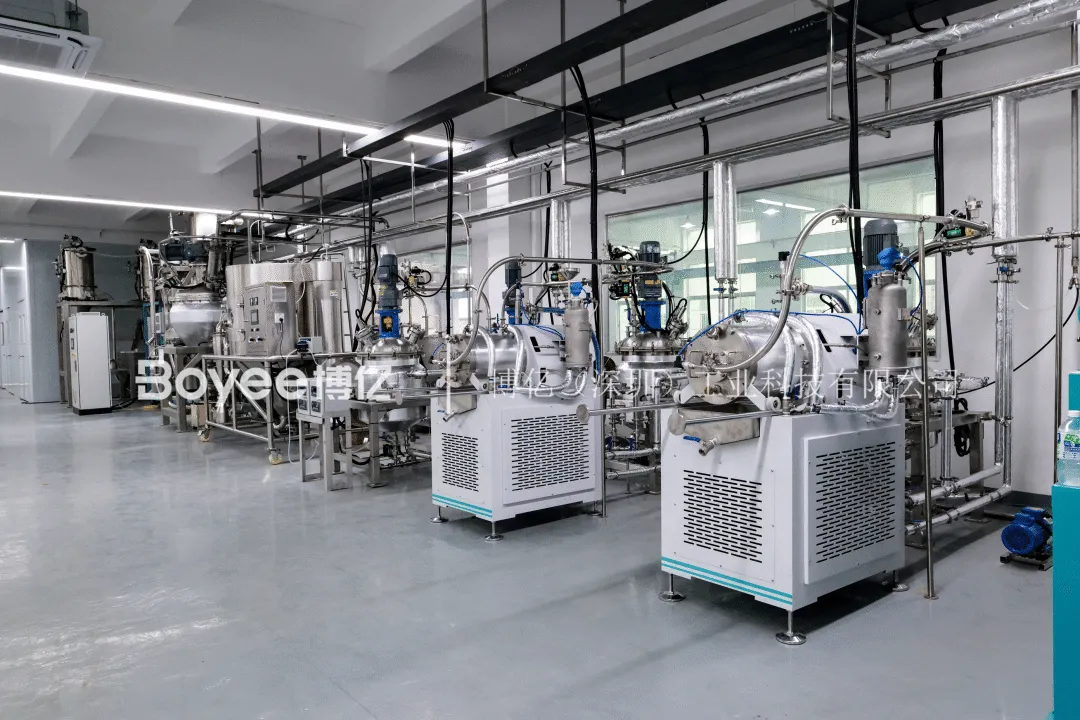 Boyee Industrial's experimental production line for oxide solid-state electrolytes